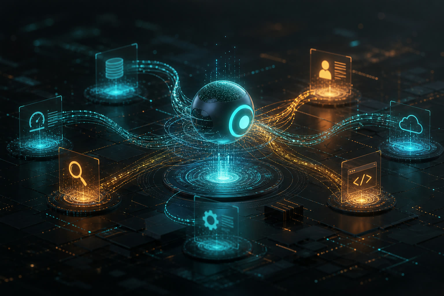 Agentic AI autonomous agents executing enterprise workflows beyond ChatGPT conversational AI.