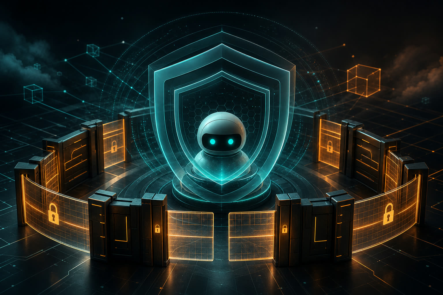Secure enterprise AI agents with zero-trust architecture, MCP brokering, and compliance guardrails.
